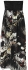 Karen Millen Butterfly Print Maxi Dress Black Multi